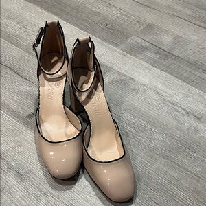 J. Crew Nude Patent Leather Heels
